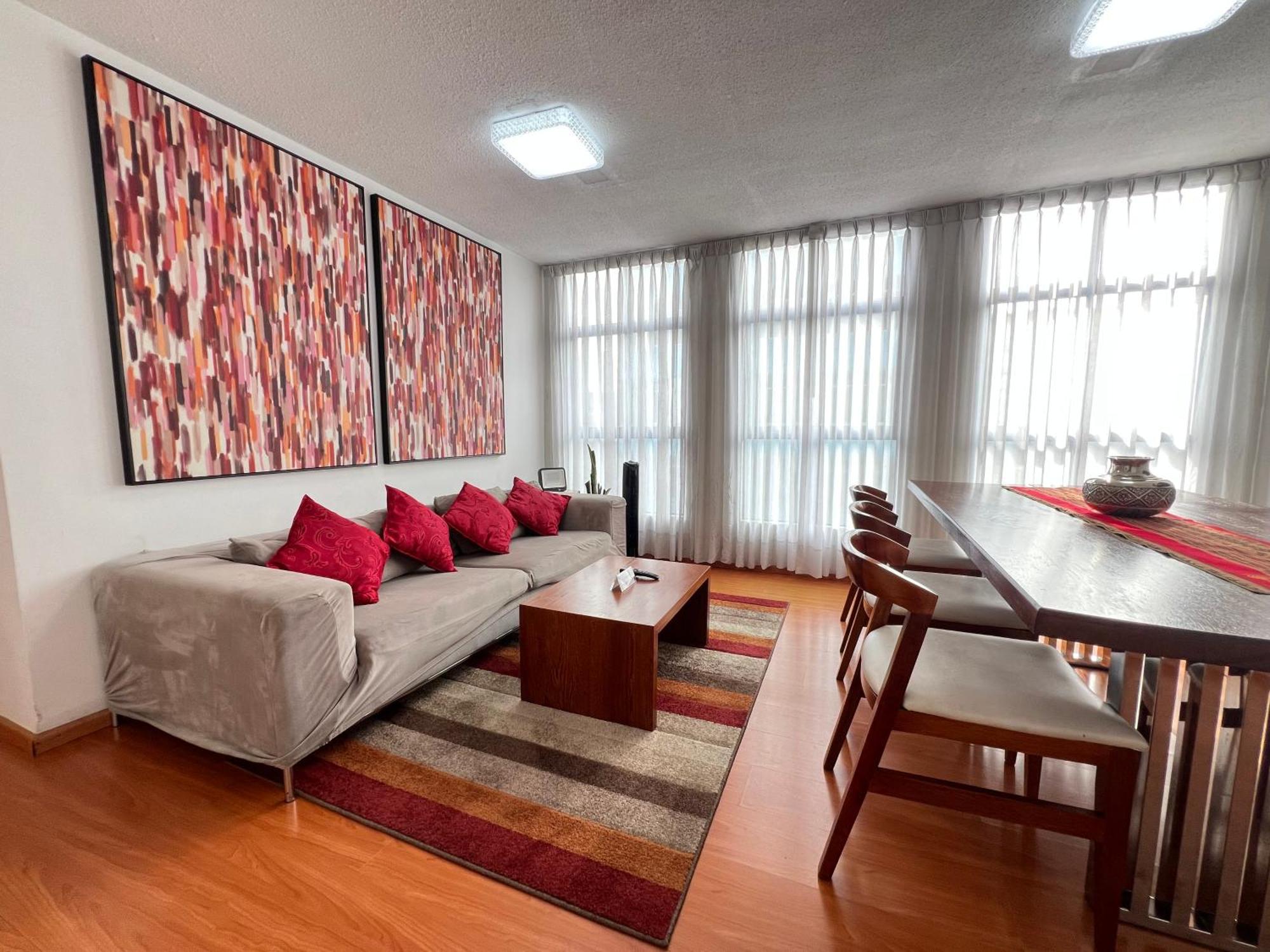 Exclusivo Dpto Moderno En El Corazon De Lima Con Wifi Ultra Rapido Apartment Luaran gambar