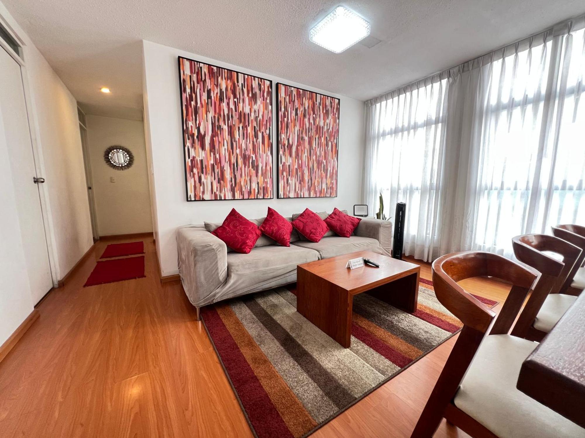 Exclusivo Dpto Moderno En El Corazon De Lima Con Wifi Ultra Rapido Apartment Luaran gambar
