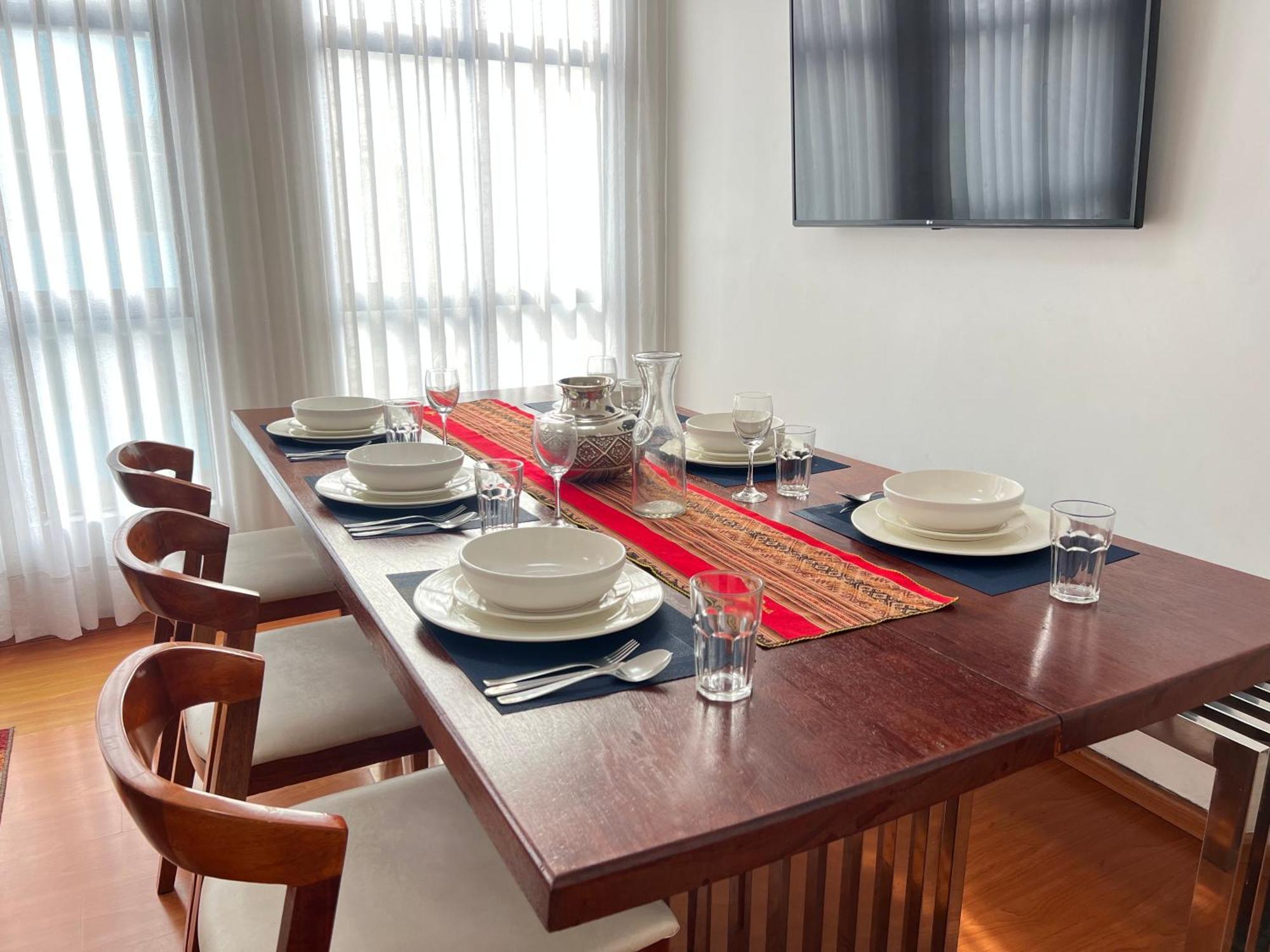 Exclusivo Dpto Moderno En El Corazon De Lima Con Wifi Ultra Rapido Apartment Luaran gambar
